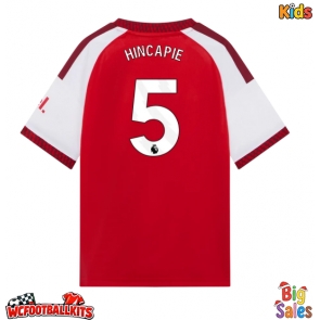 Arsenal Piero Hincapie #5 Replica Home Stadium Kit for Kids 2026-27 Short Sleeve (+ pants)